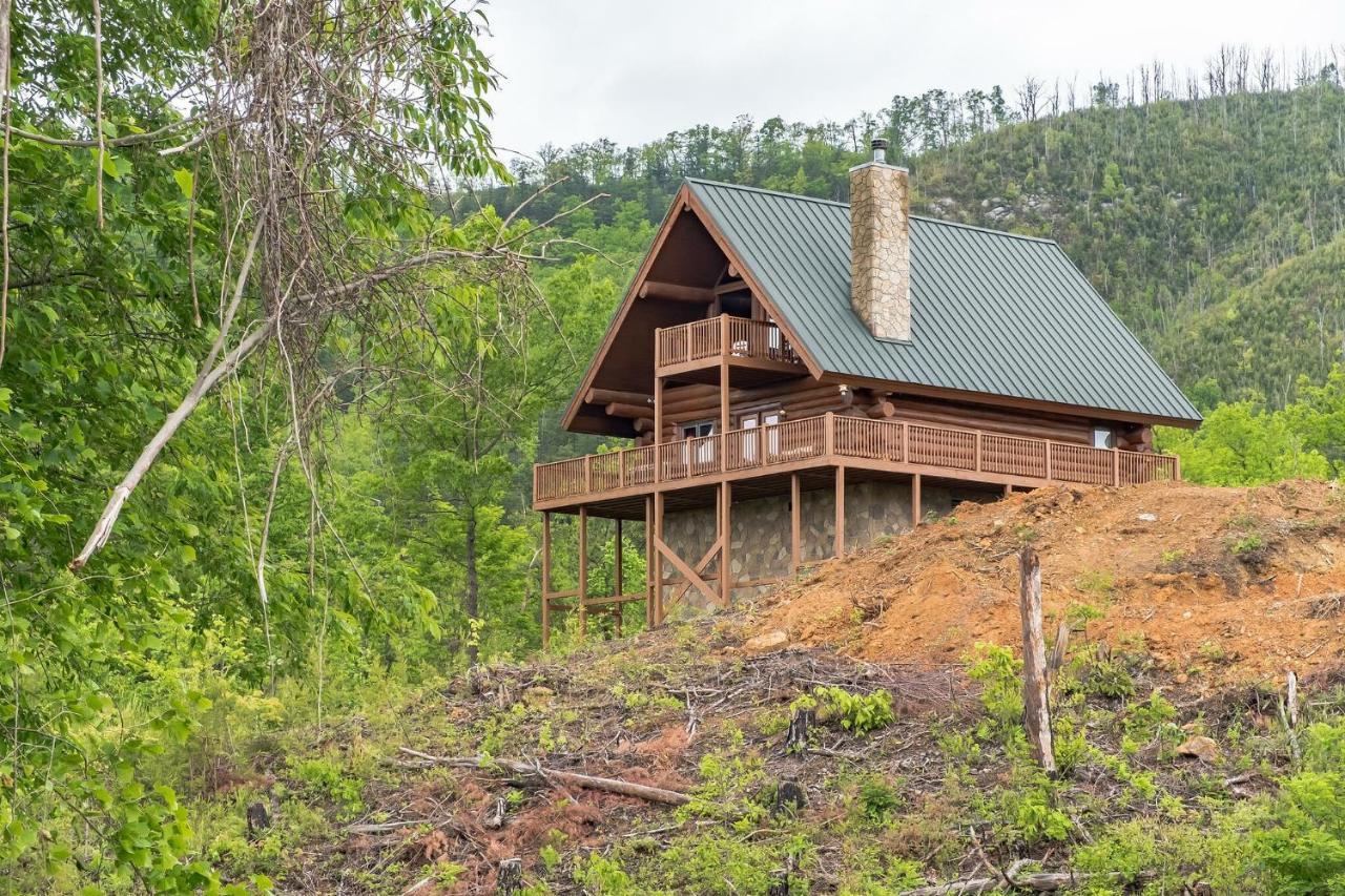 Sky Views - Panoramic Views Cabin Gatlinburg Bagian luar foto