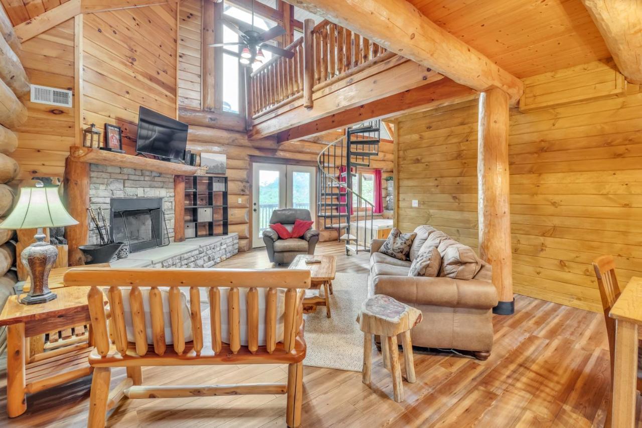 Sky Views - Panoramic Views Cabin Gatlinburg Bagian luar foto