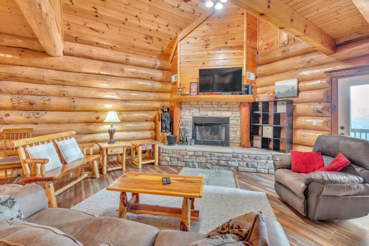 Sky Views - Panoramic Views Cabin Gatlinburg Bagian luar foto